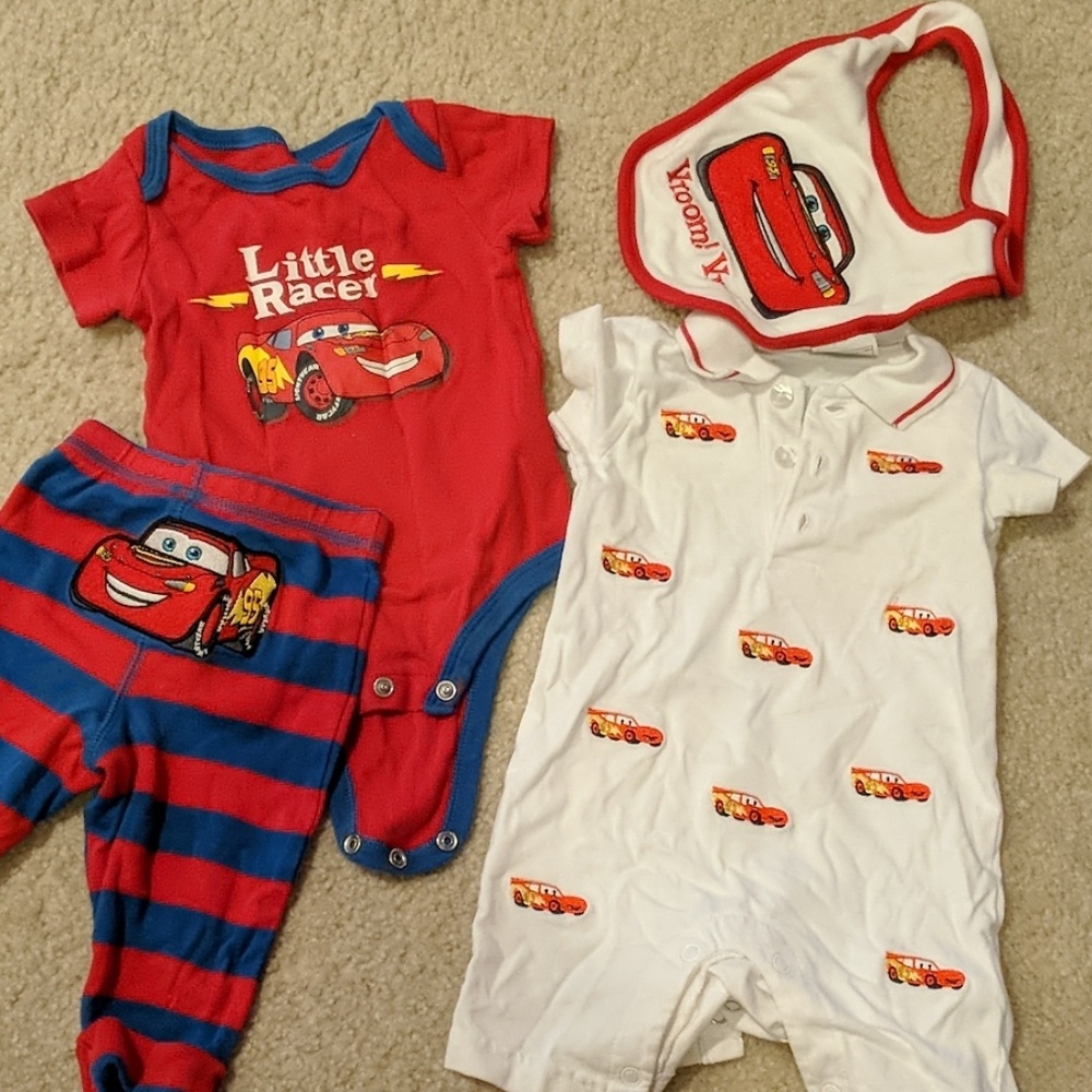 Disney Cars outfits (like new)